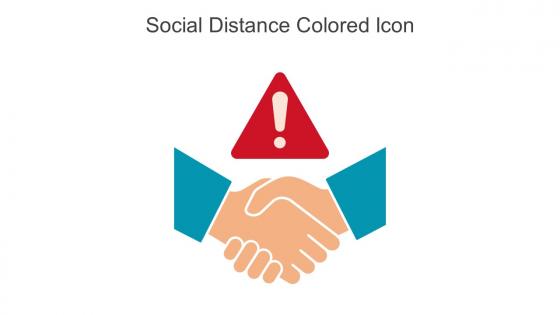 Social Distance Colored Icon In Powerpoint Pptx Png And Editable Eps Format