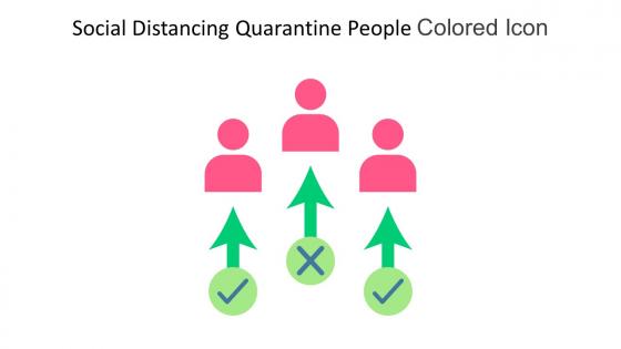 Social Distancing Quarantine People Colored Icon In Powerpoint Pptx Png And Editable Eps Format