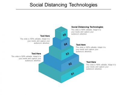 Social distancing technologies ppt powerpoint presentation file sample cpb