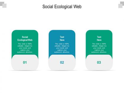 Social ecological web ppt powerpoint presentation infographic template graphic images cpb