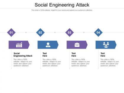 Social engineering attack ppt powerpoint presentation infographics ideas cpb