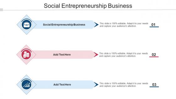 Social Entrepreneurship Business In Powerpoint And Google Slides Cpb