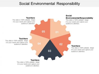Social environmental responsibility ppt powerpoint presentation ideas slides cpb