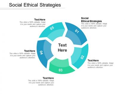 Social ethical strategies ppt powerpoint presentation ideas vector cpb