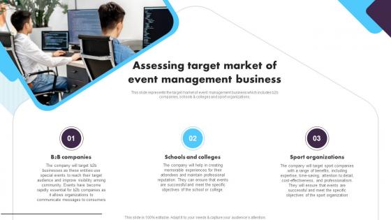 Social Event Planning Assessing Target Market Of Event Management Business BP SS