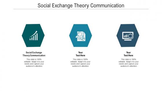 Social exchange theory communication ppt powerpoint presentation portfolio portrait cpb