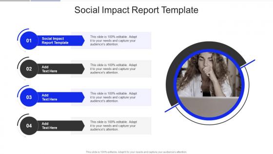 Social Impact Report Template In Powerpoint And Google Slides Cpb