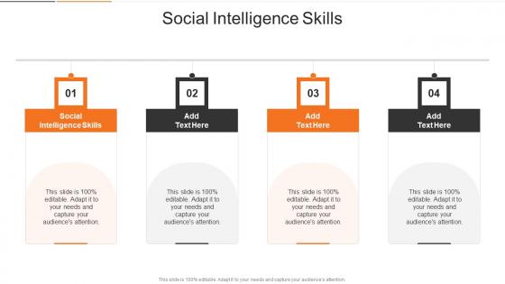 Social Intelligence Skills In Powerpoint And Google Slides Cpb