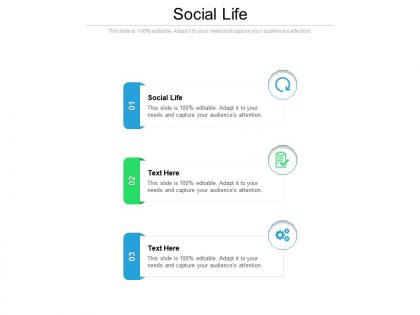 Social life ppt powerpoint presentation inspiration background designs cpb