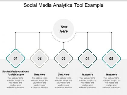 Social media analytics tool example ppt powerpoint presentation outline show cpb