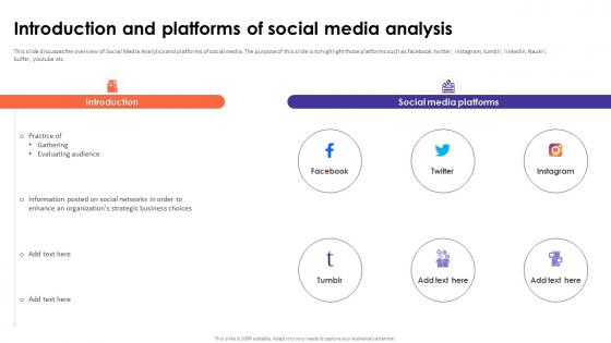 Social Media Analytics With Tools Introduction And Platforms Of Social Media Analysis