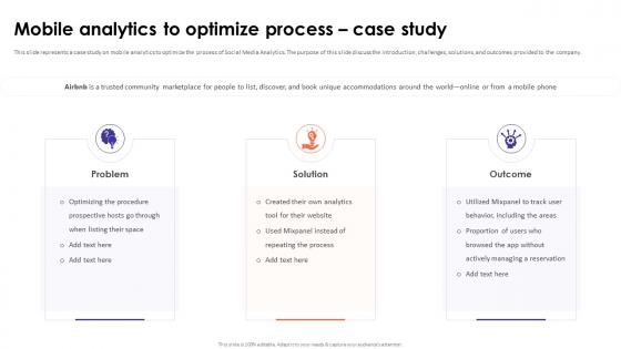 Social Media Analytics With Tools Mobile Analytics To Optimize Process Case Study