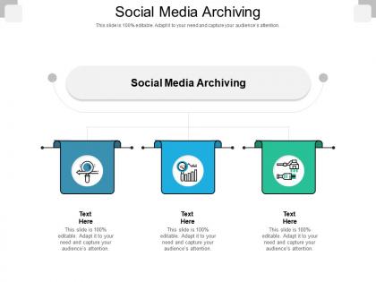 Social media archiving ppt powerpoint presentation professional display cpb