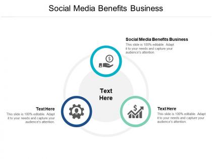 Social media benefits business ppt powerpoint presentation show gallery cpb