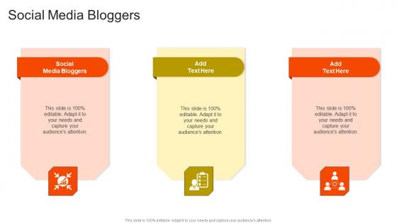 Social Media Bloggers In Powerpoint And Google Slides Cpb