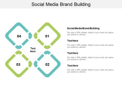 Social media brand building ppt powerpoint presentation ideas mockup cpb