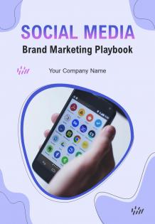 Social Media Brand Marketing Playbook Report Sample Example Document