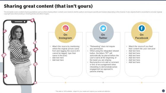 Social Media Brand Marketing Playbook Sharing Great Content That Isnt Yours