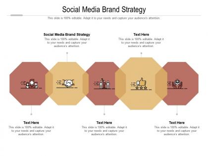 Social media brand strategy ppt powerpoint presentation show influencers cpb