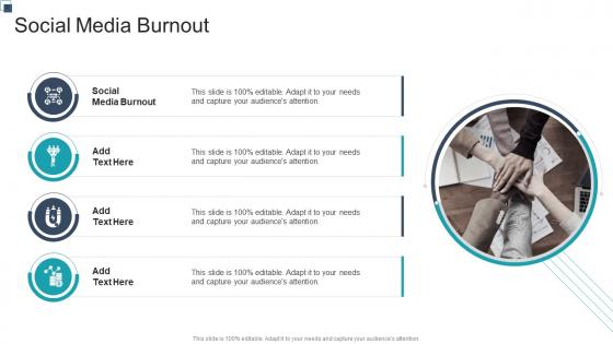 Social Media Burnout In Powerpoint And Google Slides Cpb