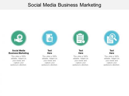 Social media business marketing ppt powerpoint presentation styles layout ideas cpb