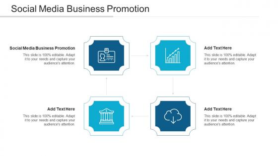 Social Media Business Promotion Ppt Powerpoint Presentation Model Show Cpb