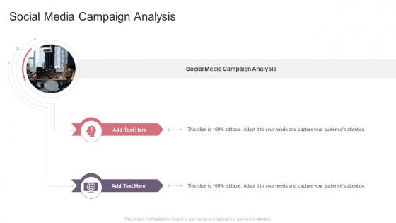 Social Media Campaign Analysis In Powerpoint And Google Slides Cpb