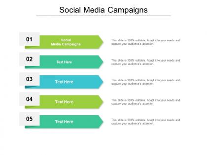 Social media campaigns ppt powerpoint presentation professional pictures cpb