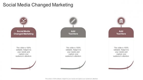 Social Media Changed Marketing In Powerpoint And Google Slides Cpb