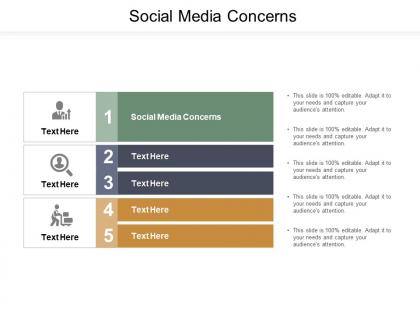 Social media concerns ppt powerpoint presentation summary inspiration cpb