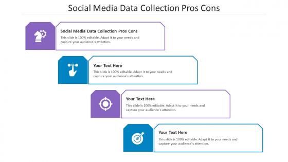 Social Media Data Collection Pros Cons Ppt Powerpoint Presentation Inspiration Structure Cpb