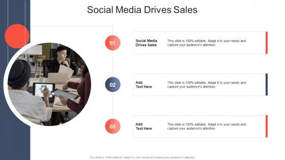 Social Media Drives Sales In Powerpoint And Google Slides Cpb
