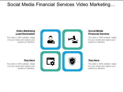 Social media financial services video marketing lead generation cpb