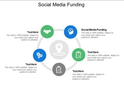 Social media funding ppt powerpoint presentation layouts influencers cpb