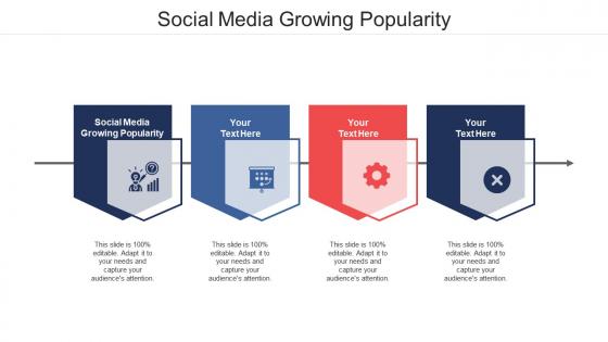 Social media growing popularity ppt powerpoint presentation summary icons cpb