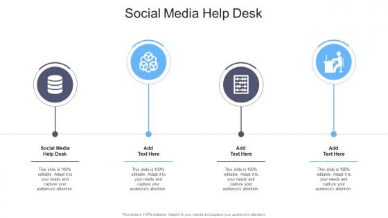 Social Media Help Desk In Powerpoint And Google Slides Cpb