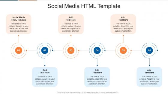 Social Media HTML Template In Powerpoint And Google Slides Cpb