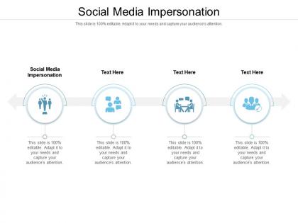 Social media impersonation ppt powerpoint presentation infographic template format ideas cpb