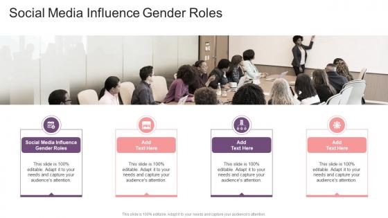 Social Media Influence Gender Roles In Powerpoint And Google Slides Cpb