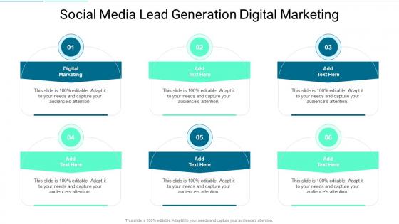 Social Media Lead Generation Digital Marketing In Powerpoint And Google Slides Cpb