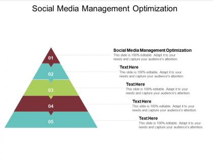 Social media management optimization ppt powerpoint presentation summary rules cpb