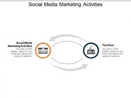 Social media marketing activities ppt powerpoint presentation inspiration files cpb