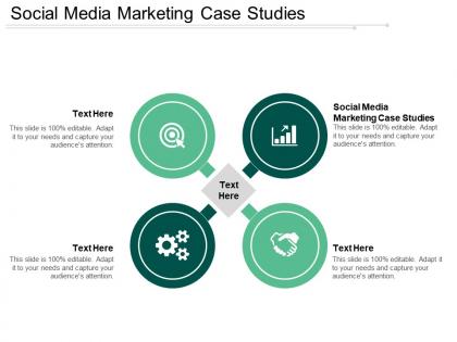 Social media marketing case studies ppt powerpoint presentation show guidelines cpb