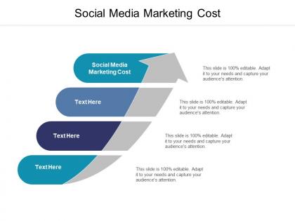 Social media marketing cost ppt powerpoint presentation summary influencers cpb
