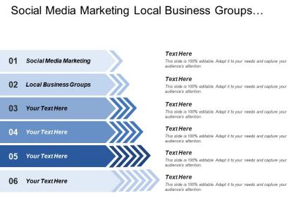Social media marketing local business groups strategic partnerships