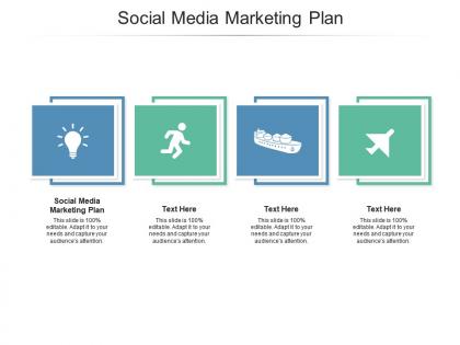 Social media marketing plan ppt powerpoint presentation ideas master slide cpb