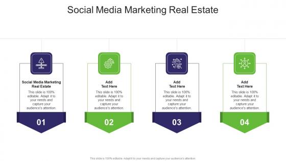Social Media Marketing Real Estate In Powerpoint And Google Slides Cpb