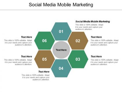 Social media mobile marketing ppt powerpoint presentation gallery gridlines cpb