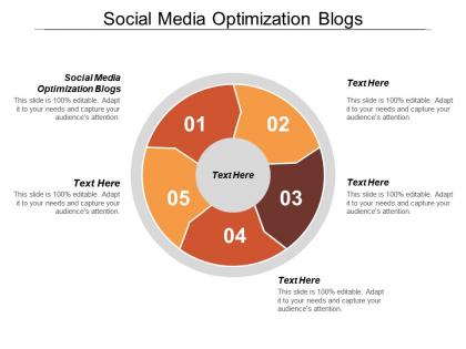 Social media optimization blogs ppt powerpoint presentation model files cpb