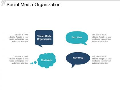 Social media organization ppt powerpoint presentation gallery gridlines cpb